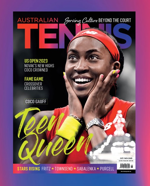 Teen queen <a href="/CocoGauff/">Coco Gauff</a> makes her cover debut in the latest edition of <a href="/AusTennisMag/">AusTennisMag</a> 🌟

Visit tennismag.com.au to order your copy