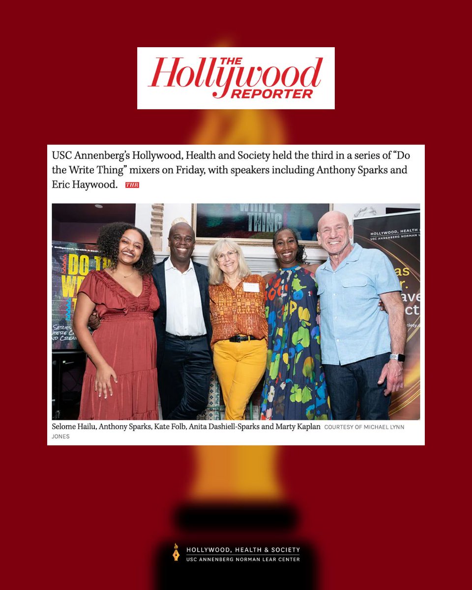 HollywdHealth's tweet photo. Thank you so much to everyone who came to our third #DoTheWriteThing event a week ago @SparksAnthony @EricHaywood and @selomeee!
Be sure to check out the full photo album online at https://t.co/CIR1jolece ✨ #BIPOC #Mentorship #TVHasPower #WeHaveTheFacts https://t.co/HvmCcl40AB