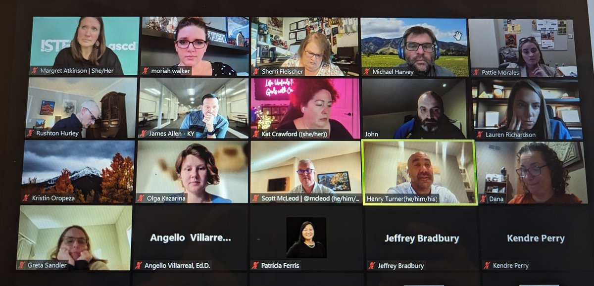 It's always so interesting to connect with educators from around the world that are focused on innovation and student success
#ISTECommunityLeaders