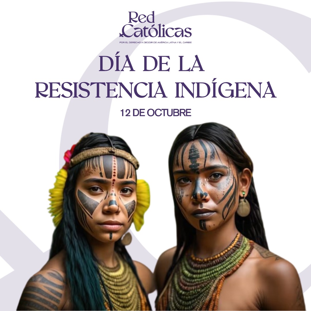 El día de la resistencia indigena 🏳️‍🌈🔥 nos recuerda la lucha de los pueblos originarios, en defensa de los territorios e identidad cultural, no solo en la época de la conquista sino también en la historia hasta hoy día. 

La Red Latinoamericana de Católicas por el Derecho a