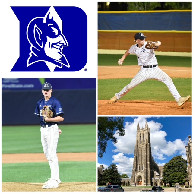 Congratulations to '25 RHP Will Oschell on his commitment to attend and play baseball at <a href="/DukeBASE/">Duke Baseball</a>