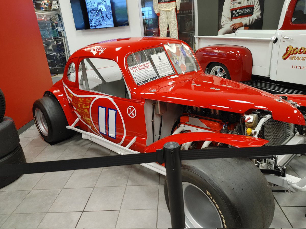 More from the Hendrick Motorsports Museum. That Ford truck used to tow the 11 to races. I wish I could have seen that. #classiccars