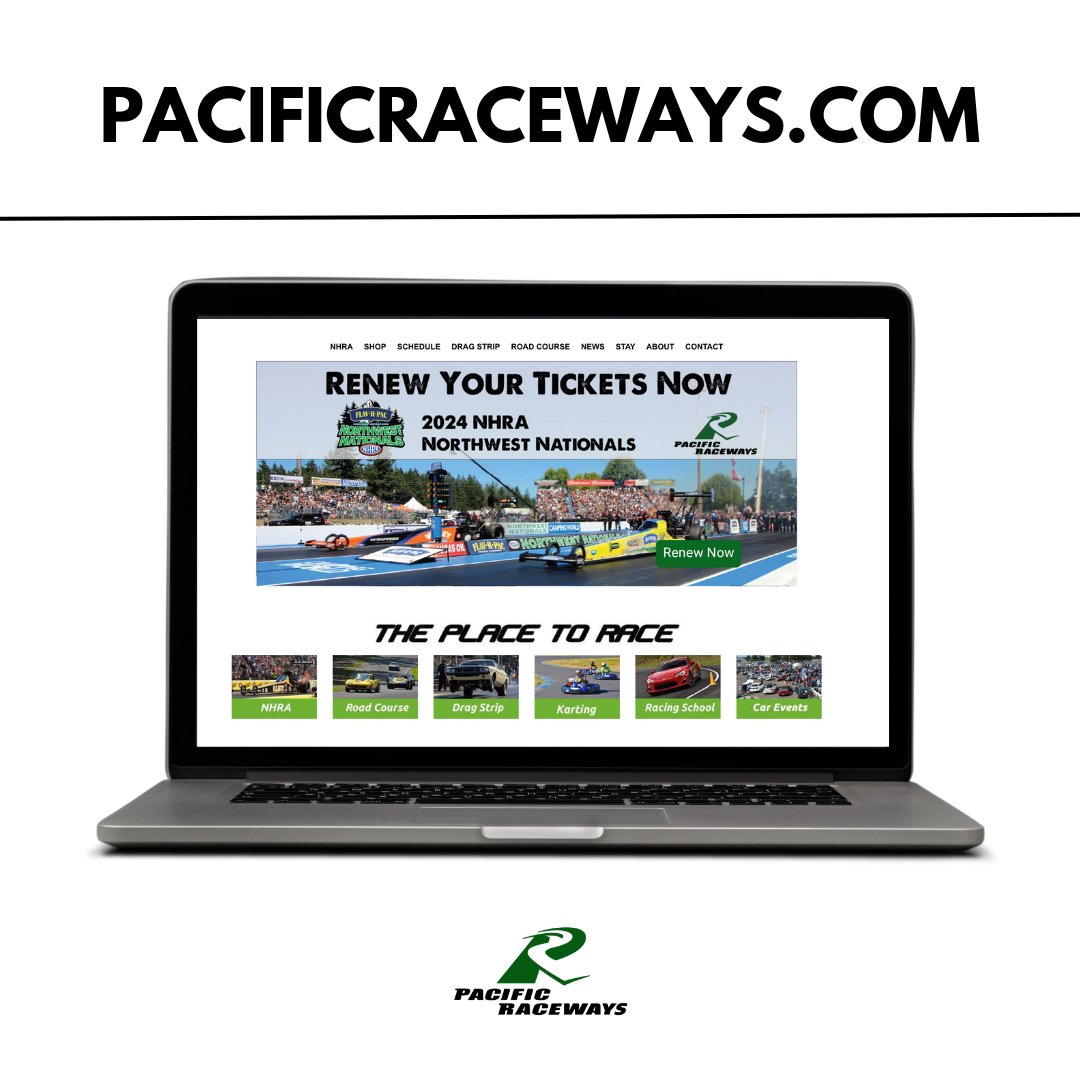 Everything you need to know is on our website! p.s. It's a GREAT time to renew your @NHRA #northwestnats tickets! ;) pacificraceways.com #theplacetorace