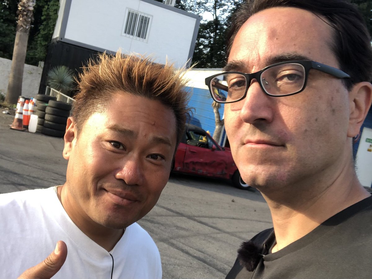 Teaching the multiverse to drift! You’ll never believe this crossover with @LudwigAhgren, Chris from @AbroadInJapan and @jschlatt. They headed out to Daigo Saito’s yard to learn to drift and compete to see who could pick it up the fastest. Keen to see how it turns out!