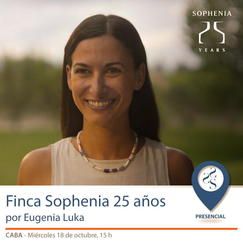📢 La Asociación Argentina de Sommeliers invita a una nueva actividad presencial de la mano de Finca Sophenia y Eugenia Luka, celebrando los primeros 25 años de la bodega.

¡Los esperamos!