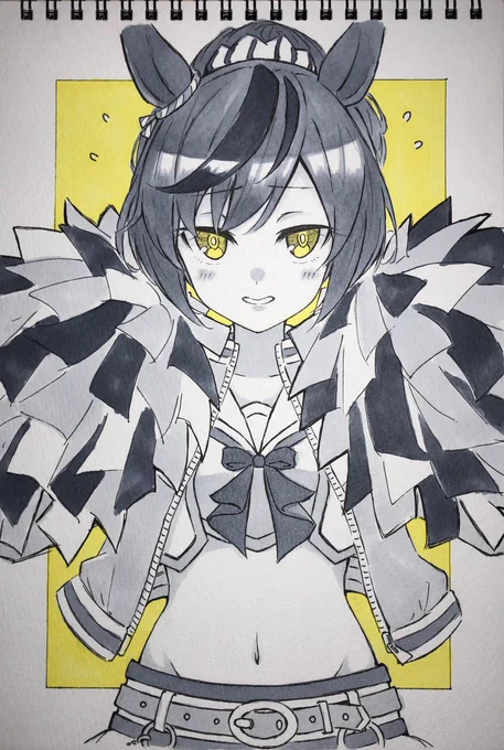 むかし描いたチアネイチャ #ウマ娘 