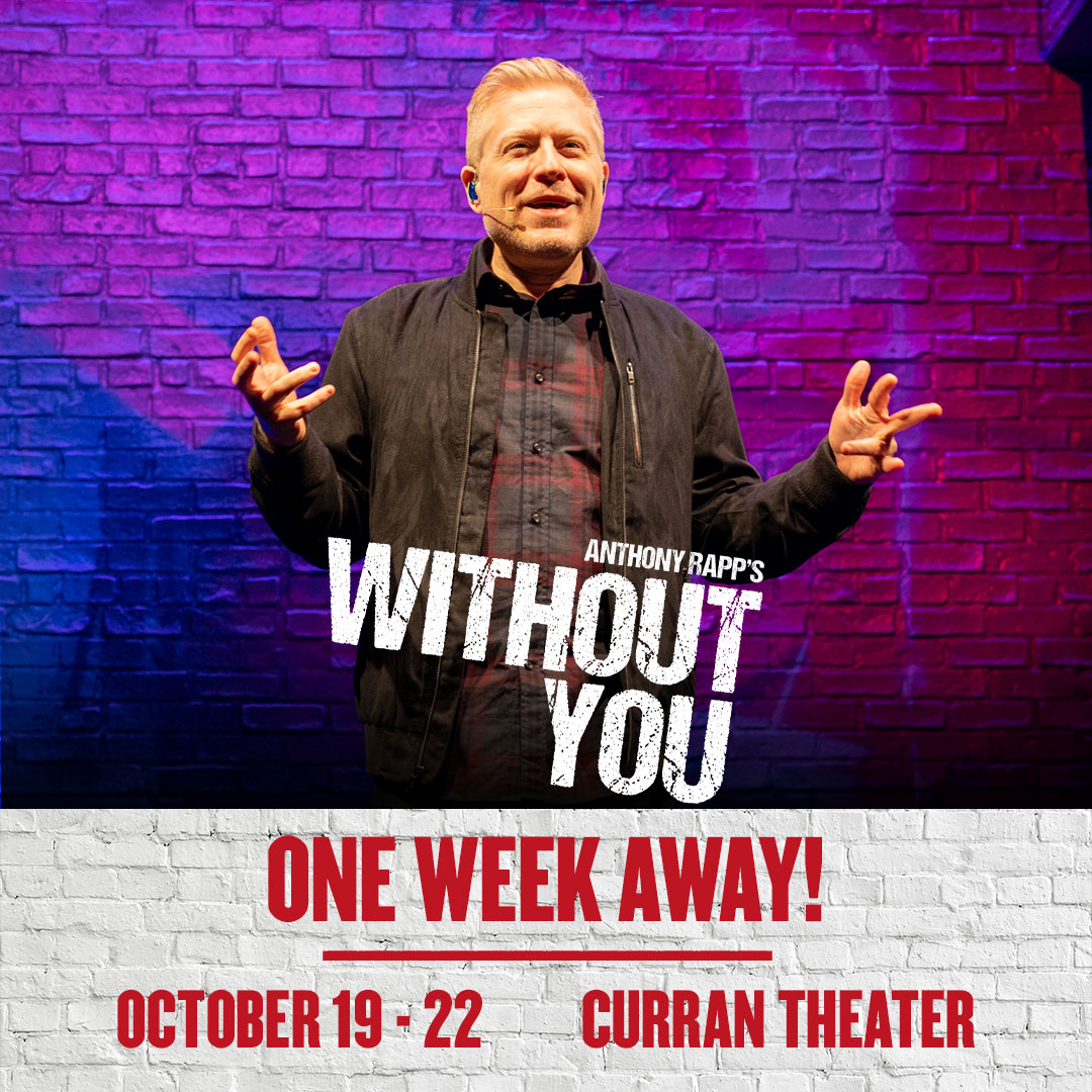 Without You Musical (@withoutyoushow) on Twitter photo Hey San Francisco & Bay Area! Get ready to experience the show the New York Times describes as "you would have to be made of stone to not be moved." #WithoutYouMusical is headed to the <a href="/BroadwaySF/">BroadwaySF</a> Curran Theater October 19-22. Get your tickets NOW at BroadwaySF.com! 🤟 Hey San Francisco & Bay Area! Get ready to experience the show the New York Times describes as "you would have to be made of stone to not be moved." #WithoutYouMusical is headed to the <a href="/BroadwaySF/">BroadwaySF</a> Curran Theater October 19-22. Get your tickets NOW at BroadwaySF.com! 🤟