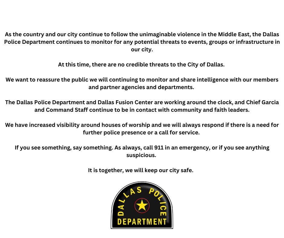 Dallas Police Dept tweet media