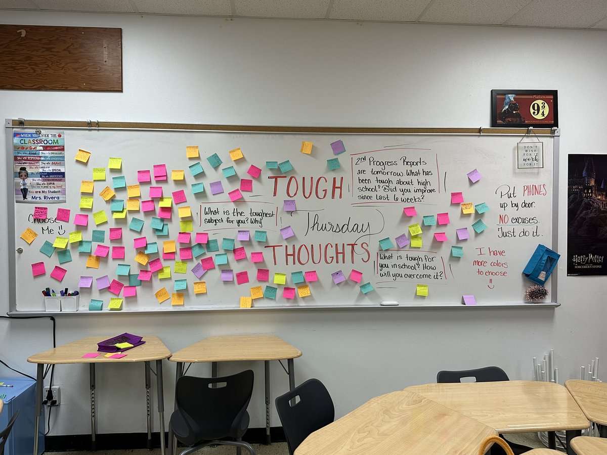 theSenoraRivera's tweet photo. Life can be tough. Sometimes we need to express what’s tough, & together find a way to navigate & overcome what challenges us.
@Terry_Rangers help each other grow!
#WhiteboardQuestions #interactive #WeBelieve at Terry there is nothing we can’t do together! #LetsRide https://t.co/zZv4JwQklt