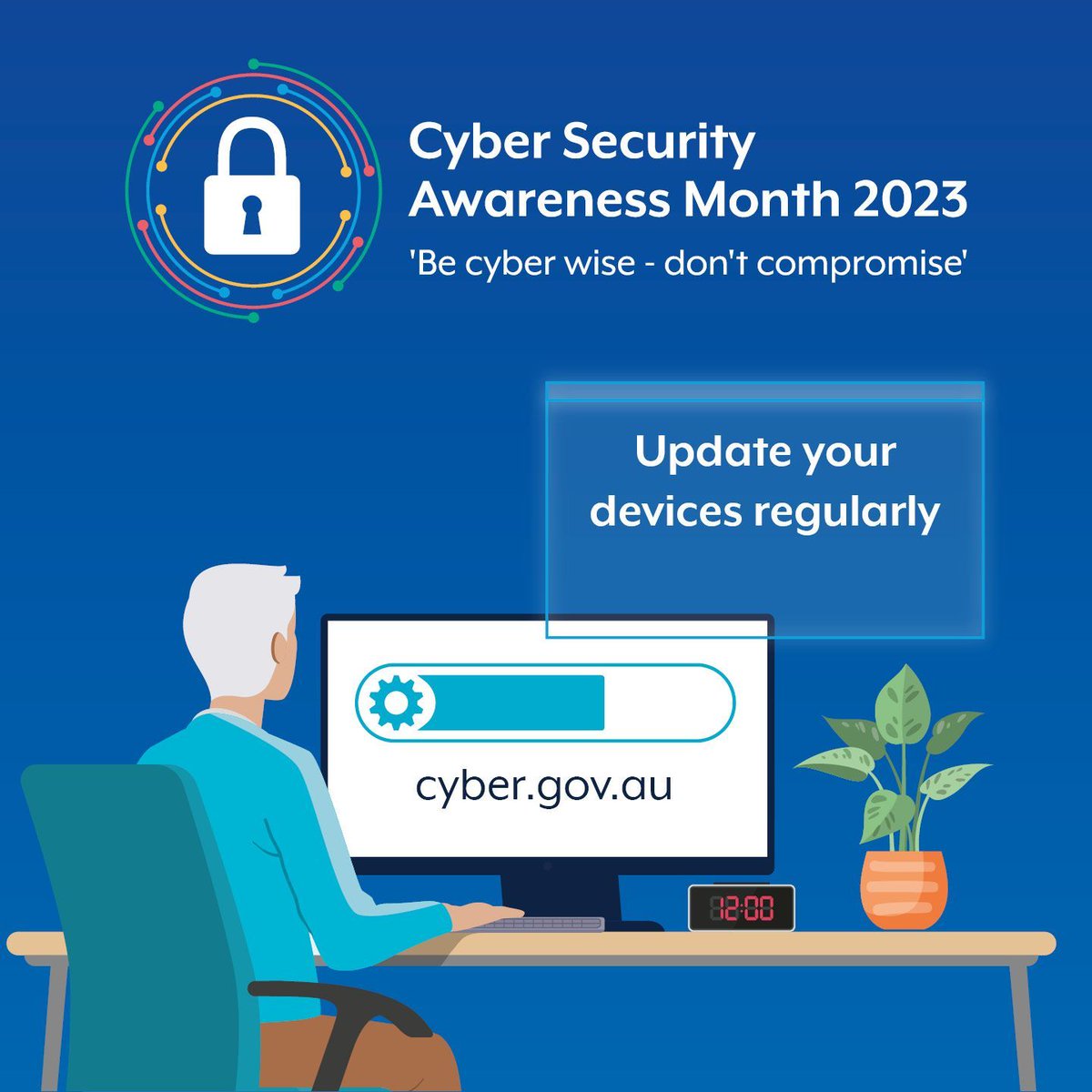 AFSA_gov_au's tweet image. October is Cyber Security Awareness Month – is your PPSR account secure? There's no better time to check that your account is safe and secure. Download tips and tricks for maintaining account security at buff.ly/3PL8VnM

#CyberSecurityAwarenessMonth2023 #becyberwise
