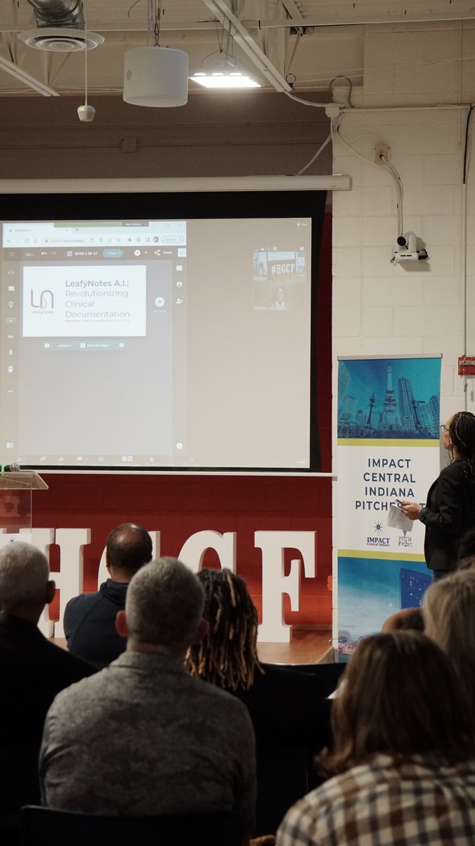 It's time for LeafyNotes.AI virtual pitch!!!! LeafyNotes.AI provides templates for a wide range of features including clinical notes, written communication, content services and marketing services. Learn more--> loom.ly/tb1P9nw <a href="/CICFoundation/">CICF</a> <a href="/firstib/">First Internet Bank</a>