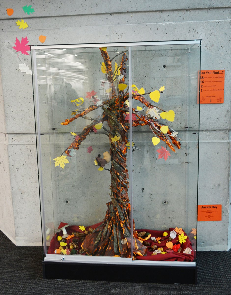 wpglibrary's tweet photo. Have you checked out the ideaMILL fall display? Staff have put together an amazing i spy, what can you find? https://t.co/9TuVzRfiHN