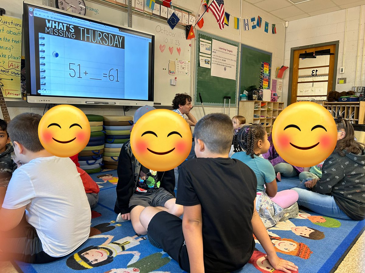 An amazing number talk happening in <a href="/kd_gaddis/">Kyle Gaddis (he/him/his)</a> classroom today! <a href="/KenwoodElementa/">Kenwood Elementary</a>
