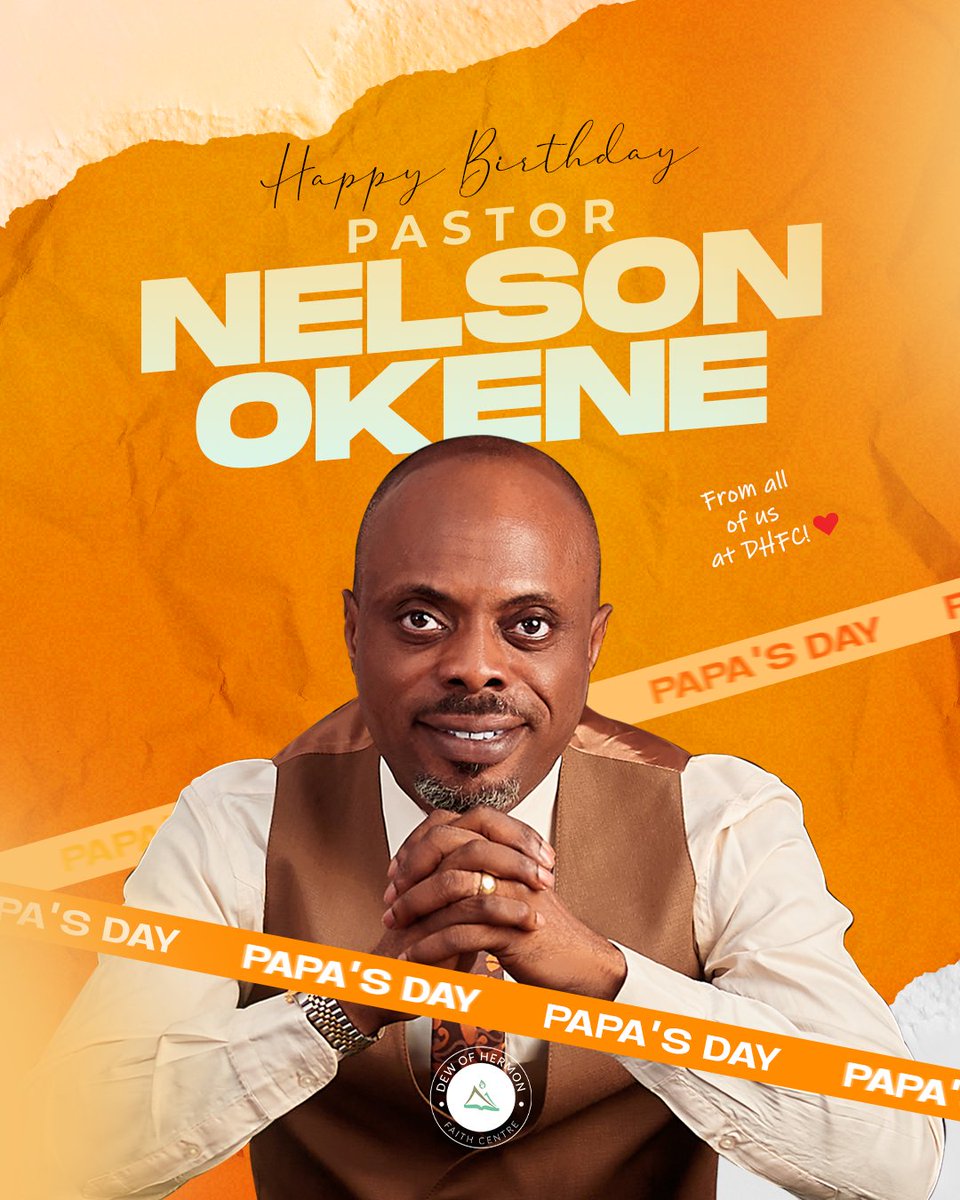DewofhermonFC's tweet photo. We celebrate a phenomenal leader!
A man after God's heart, our Teacher, Prophet, Instructor, Counselor, Pastor and Covering!
God's very own Gift to us, our lives are forever changed because you heeded the call of God! https://t.co/IuM2CVMEe0