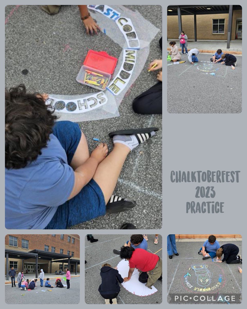 MrsVeeScience's tweet photo. Practice for chalktoberfest! https://t.co/VxyjlJX6iW