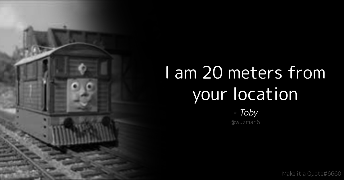 Post a random photo otherwise everything goes wrong in October