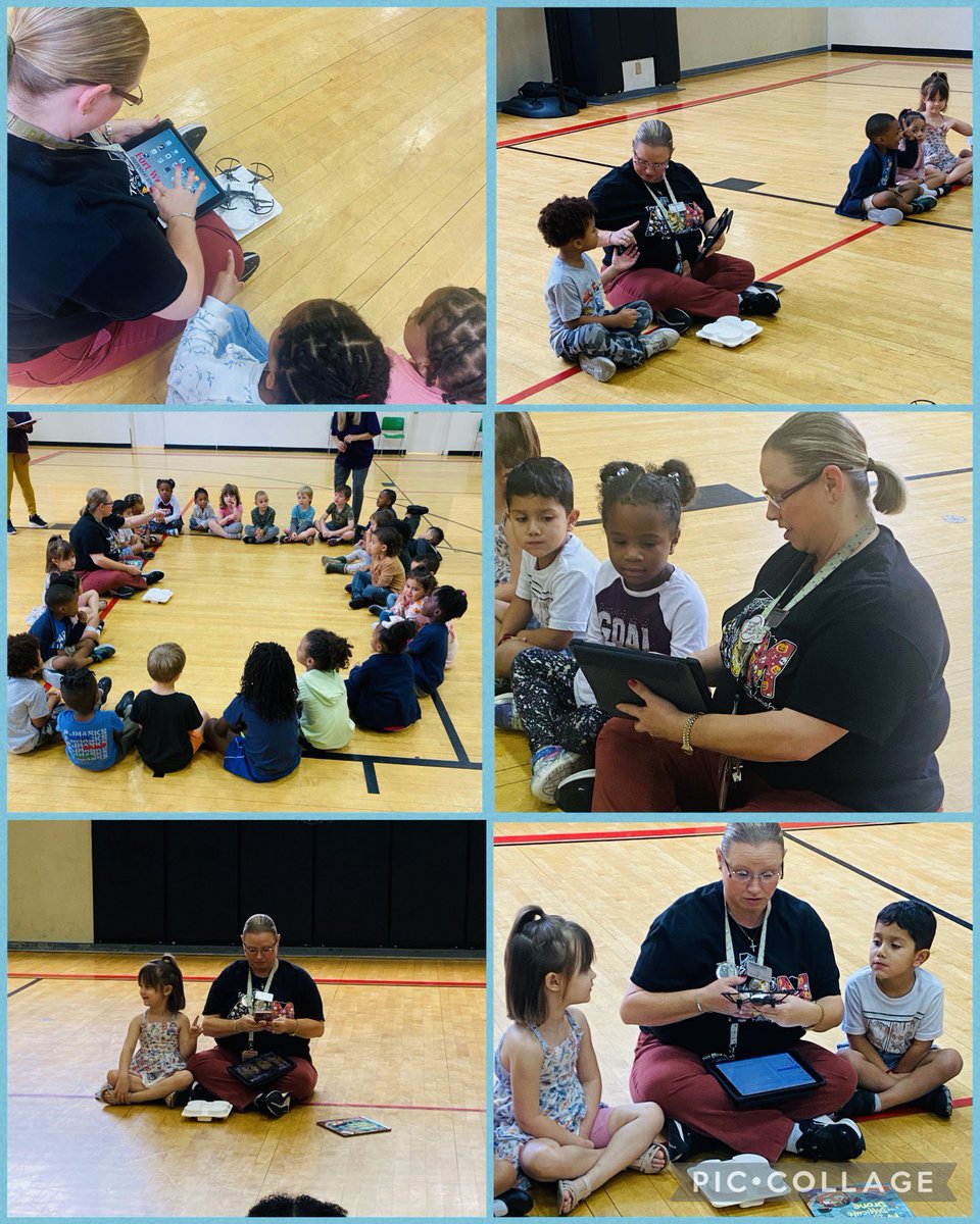 pscrissy3's tweet photo. Day 2 of the STEM Mobile Unit making a visit to one of our partner sites. Today’s visit was to our collaborative classroom at the Ella McFadden Early Childhood Center located in the Amon Carter YMCA. Students learned all about DRONES!
#LearningandLeading
#OneFortWorth
#FWISD https://t.co/XRIGAKxtT5