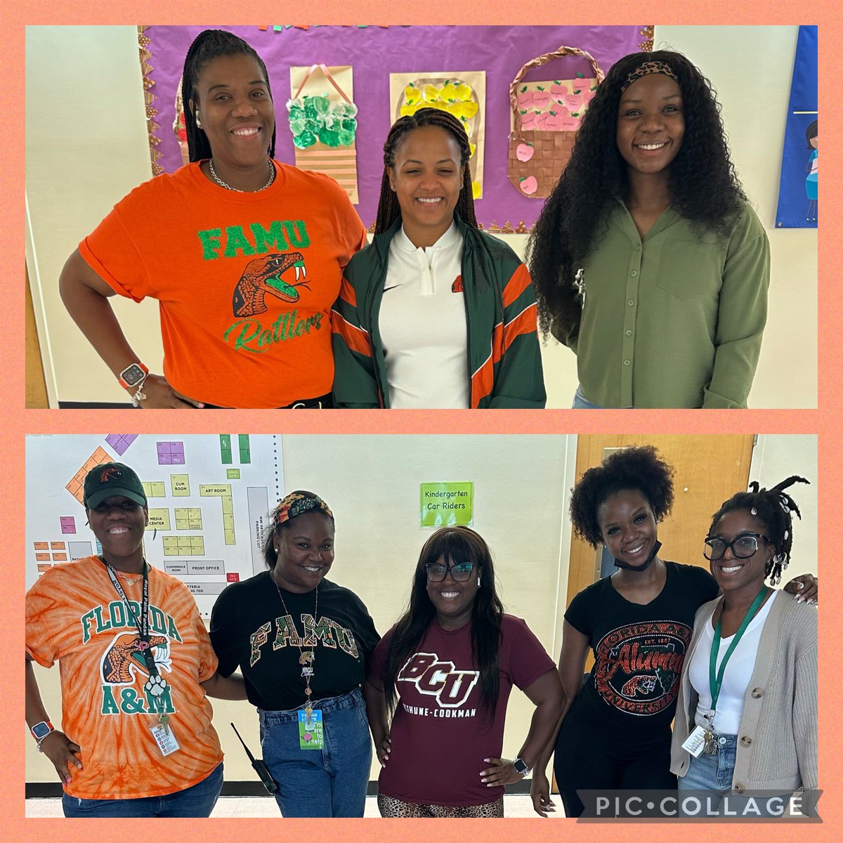 October is #CollegeAwarenessMonth and on Thursdays we rep’ our alma mater. <a href="/rumble_marie/">Marie Rumble</a> <a href="/RPE_AP/">Shayla Dekle</a> @BcpsCentral_
