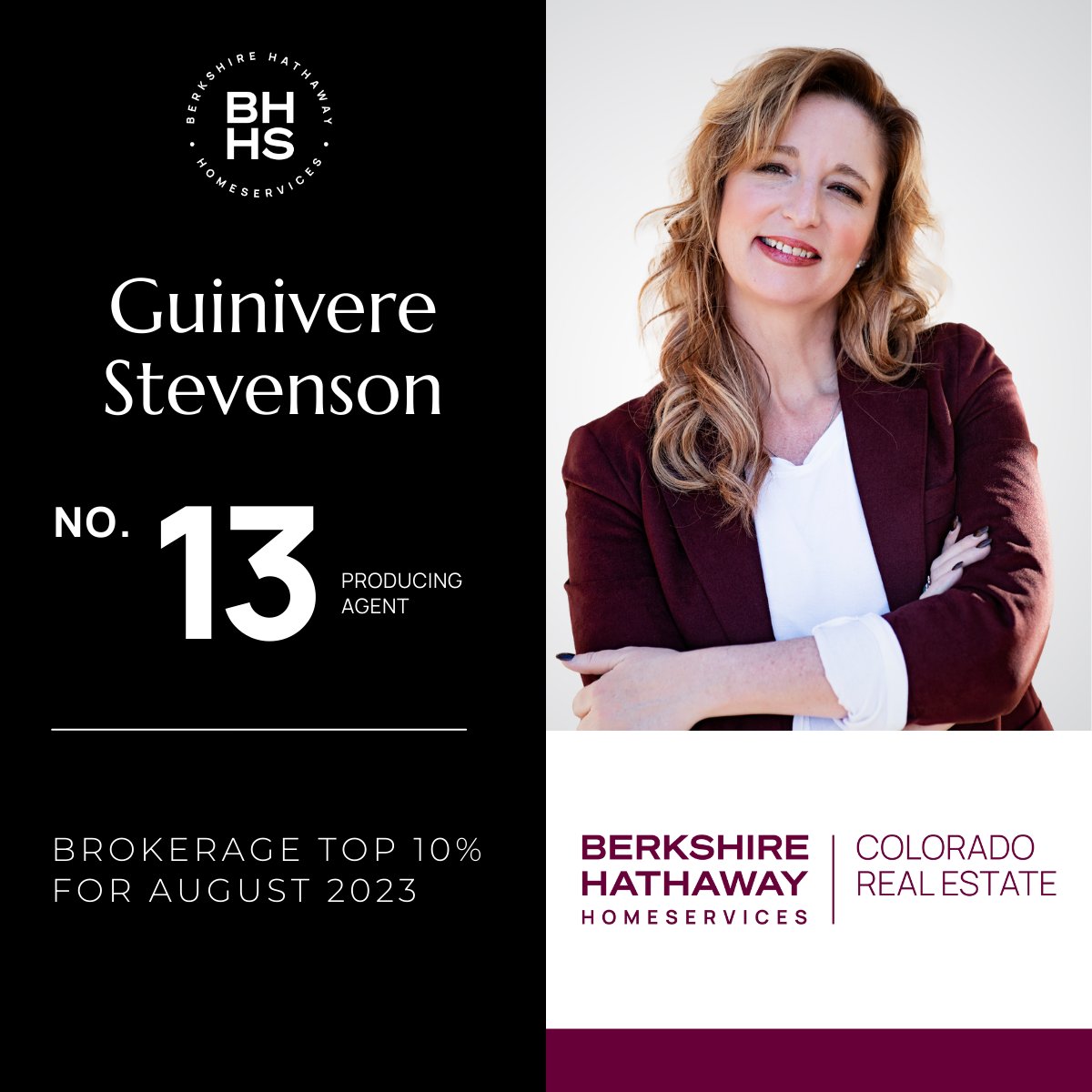 HHProgram's tweet image. 🌟 **Celebrating Excellence!** 🌟

We're thrilled to announce that our very own Guinivere Stevenson has achieved another remarkable milestone! 🎉

Congratulations, Guinivere, on this well-deserved recognition! 🙌👏 #TopProducer #RealEstateExpert #BerkshireHathaway
