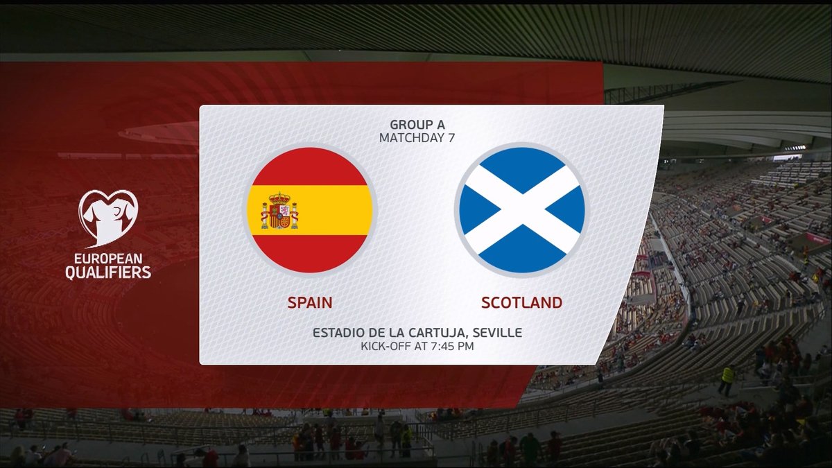 Full Match: Spain vs Scotland