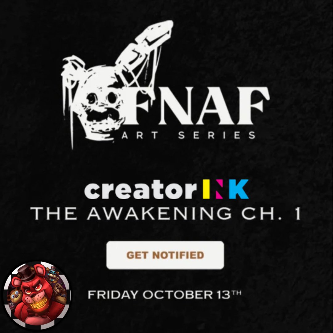 FazBearCollects's tweet photo. 🐻🍕NEW CREATOR INK FNAF MERCH COMING TOMORROW THE 13TH!!🍕🐻
#fnaf #creatorink #fivenightsatfreddys #fnafnews #fnafmerch #scottcawthon https://t.co/OkxzRzGAmk