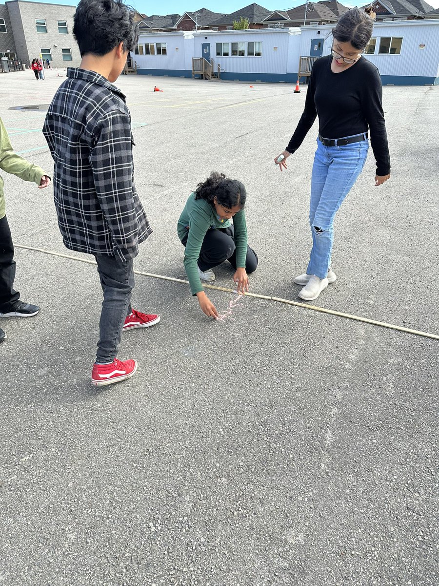 Grade 6’s collaborated to replicate the solar system, meticulously studying the distances and speeds of the planets orbiting the sun.