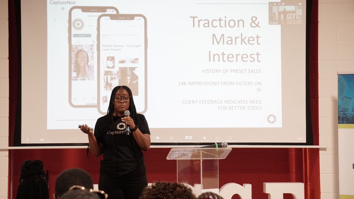 | CaptureNoire is NOW PITCHING!! | Martina Jackson's passion of commercial photography helped her see the need for CaptureNoire. The melanin-friendly photography tool optimizes the natural pigments found in diverse skin tones. Learn more--> loom.ly/K3mVN-U