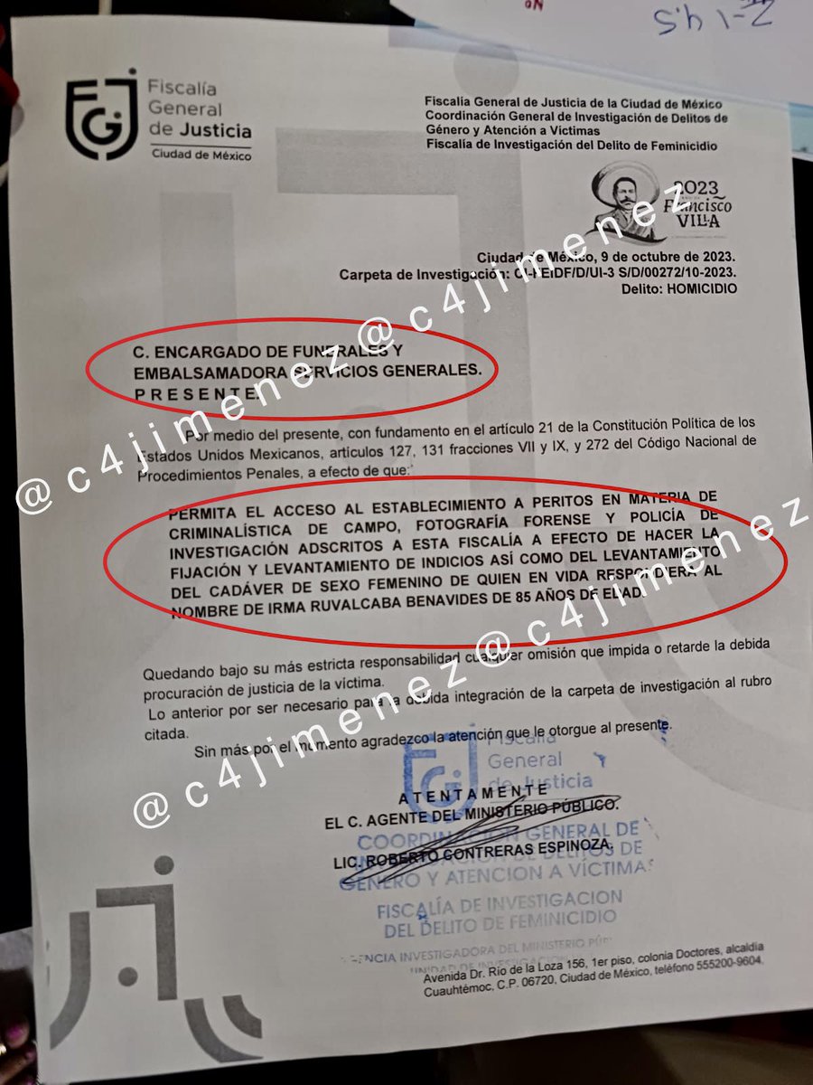 c4jimenez's tweet photo. SEPULTAN a DOÑA IRMA; LA @FiscaliaCDMX AHORA SÍ INDAGA
Ahí quedó la mujer.
Desde mayo, su sobrina pidió a FGJ rescatarla del abandono en q la tenía su hijo, pero no lo hicieron.
Ahora sí, indagan si la mataron o d q murió.
La Fiscalía d @ErnestinaGodoy_ 

El caso en #C4EnAlerta https://t.co/aRwE9h2cRz