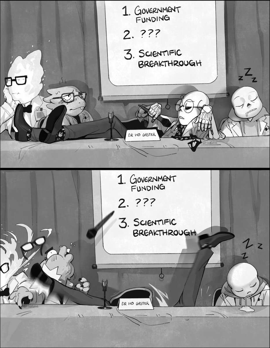 leafaske's tweet photo. the proposal was *checks notes* declined

#undertale #gaster https://t.co/uNq5EIIkBc