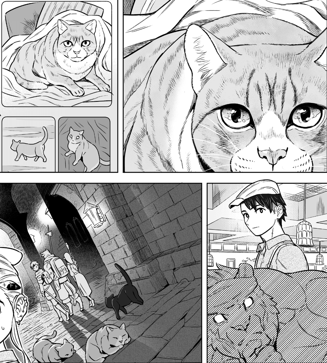 クリスタで かけ線・万線・とぎれ線をひととおりダウンロードしたのでだいぶ作業が楽になってきた。