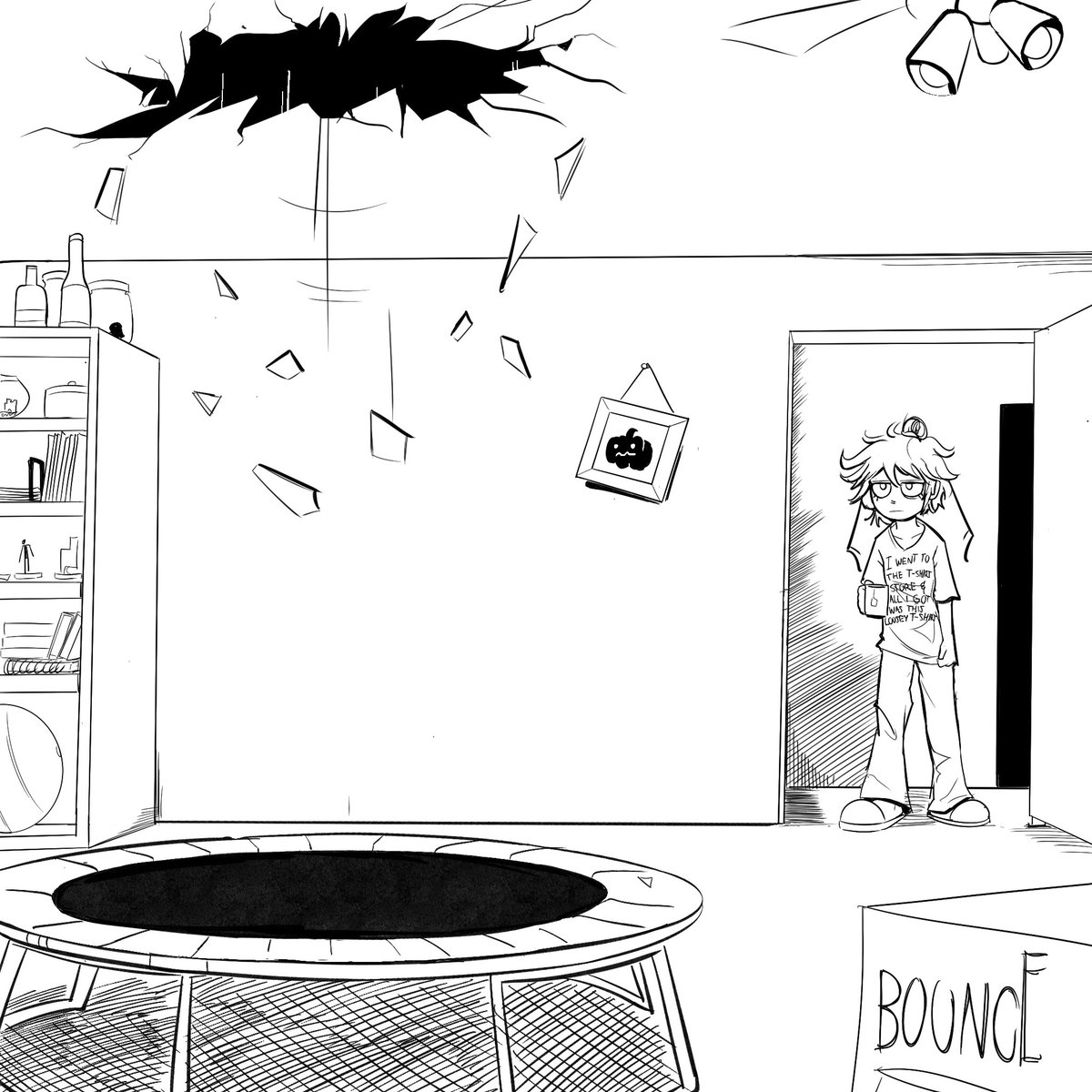 Chordfall's tweet image. Inktober Day 9: Bounce
#Inktober #inktober2023