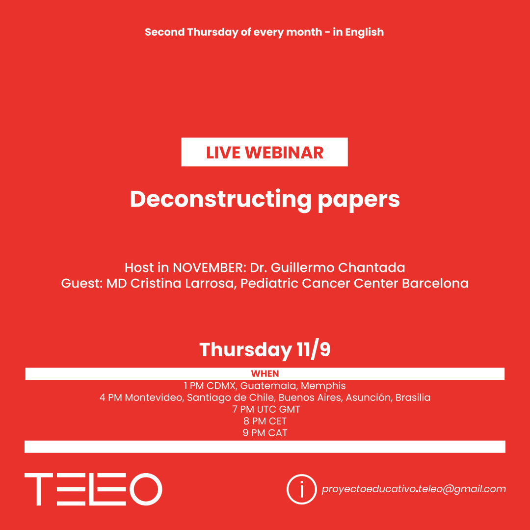 ProgramaTeleo's tweet image. If you are interested in research and want practical insights for your writing and publishing, then be sure to SAVE THE DATE because you are in for a real treat. 
Our first event will be hosted by none other than @gchantada. 

Stay tuned for upcoming details!