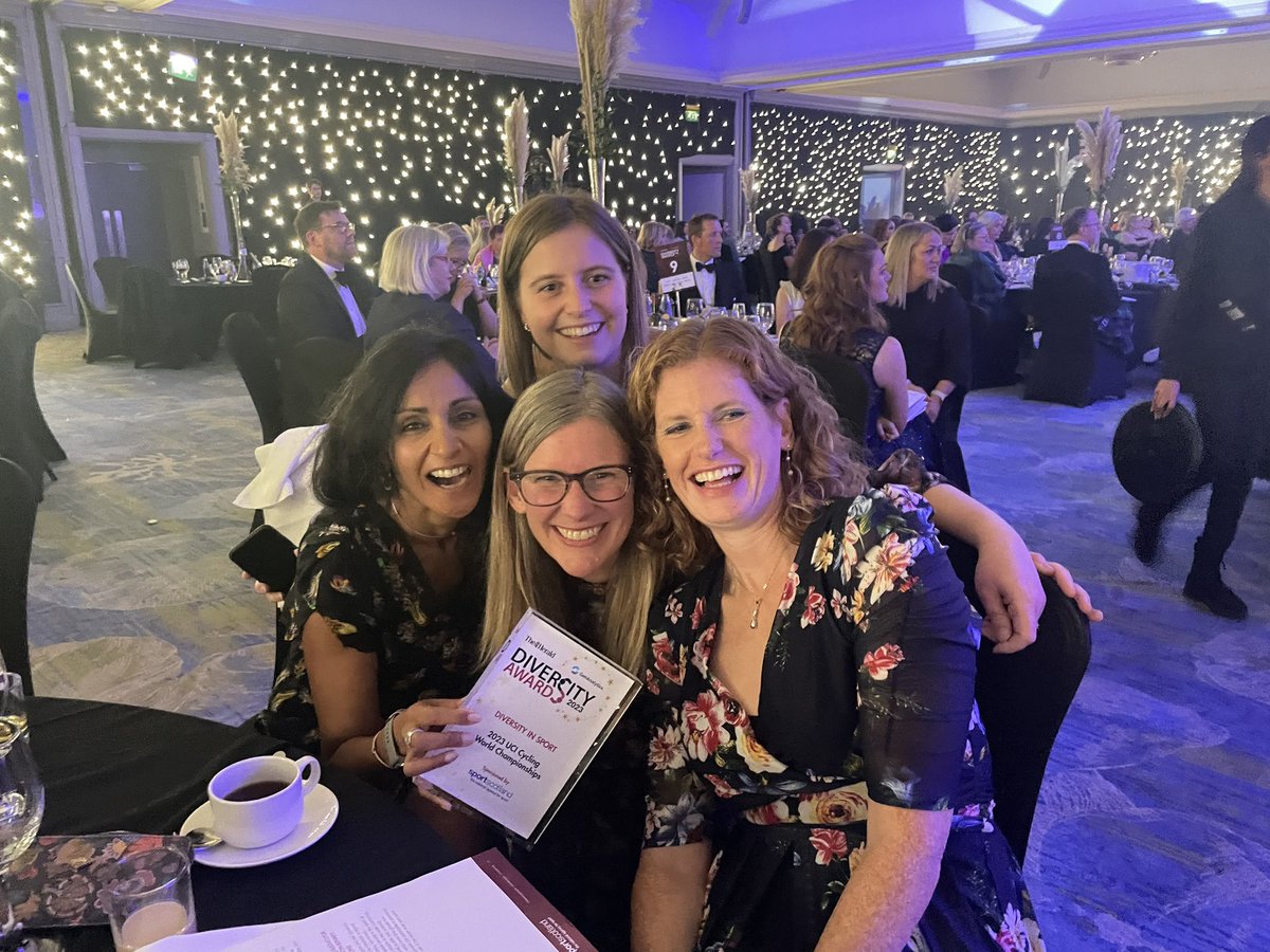 Can’t believe we won!! Not one but two awards ‘Diversity in Sport’ and ‘Diversity by Design’ Awards at the @heraldscotland @GenAnalytics Diversity Awards. Congratulations! Loved working with the team as their EDI Adviser. So so chuffed for them. Now time to celebrate!