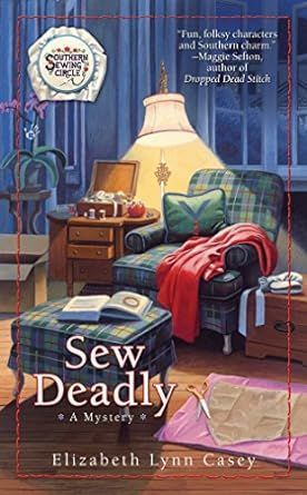 It's #Crafternoon Thursday! Our featured series is the Southern Sewing Circle series by Elizabeth Lynn Casey. Tori Sinclair needs to clear her name. <a href="/bradfordauthor/">Laura Bradford</a> cozymystery.com/authors/elizab…