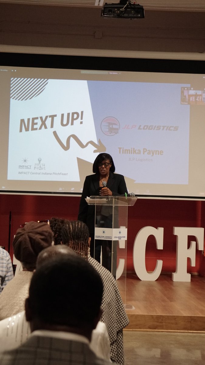 Wrapping up tonight's event, JLP Logistics is PITCHING NOQ! Jason and Timika Payne saw the need for quality box truck transportation services and they DELIVERED by offering dependable, fast, and trustworthy transportation services! Learn more-> loom.ly/ka1rTm4