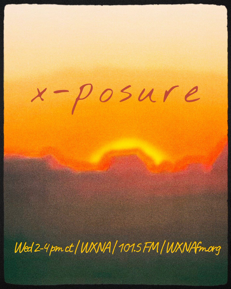 X-Posure on WXNAfm 🎶📻🎶 tweet media