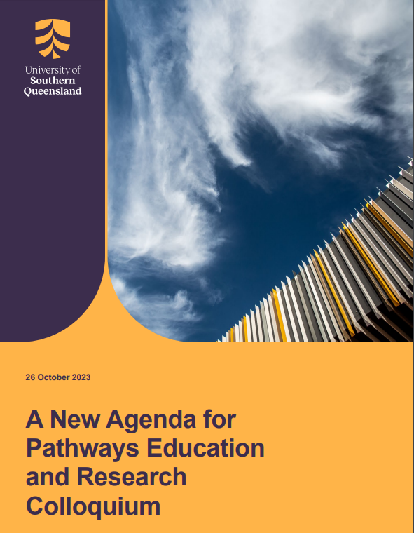 📢 Less than 2 weeks to go! Register now 👉bit.ly/3OCImCd We are honoured to have Prof Sarah O’Shea @seos895 giving the keynote address. @CollegeUSQ A New Agenda for Pathways Education and Research Colloquium @unisqaus Springfield and online