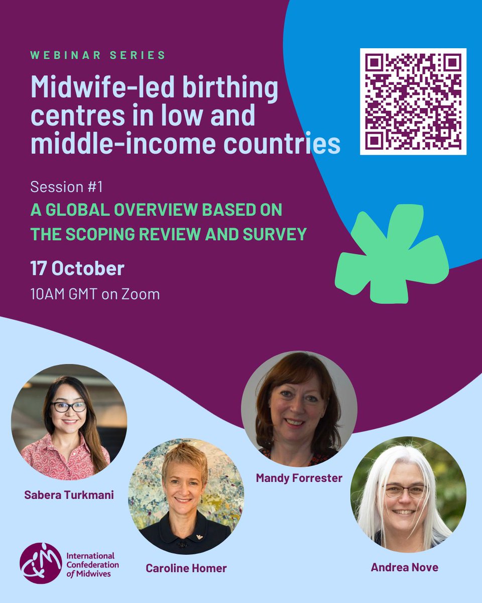 Caroline Homer (@carolinehomer) on Twitter photo We are pleased to share the findings from the <a href="/world_midwives/">International Confederation of Midwives</a> Midwife-Led Birth Centre study funded by the <a href="/gatesfoundation/">Gates Foundation</a> with Novametrics and <a href="/BurnetInstitute/">Burnet Institute</a> and partners in Uganda, South Africa, Pakistan and Bangladesh - 5 webinars - The first one is next week! We are pleased to share the findings from the <a href="/world_midwives/">International Confederation of Midwives</a> Midwife-Led Birth Centre study funded by the <a href="/gatesfoundation/">Gates Foundation</a> with Novametrics and <a href="/BurnetInstitute/">Burnet Institute</a> and partners in Uganda, South Africa, Pakistan and Bangladesh - 5 webinars - The first one is next week!