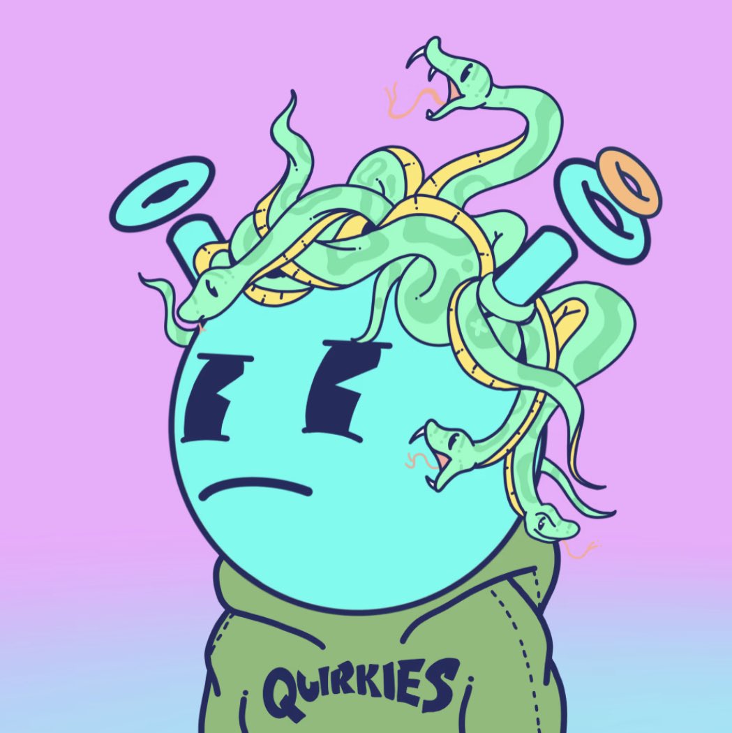 rewsterJuice's tweet photo. Moving this dope @quirkiesnft alpha with 1:1 ling. Up for trades including eth.. Message me! https://t.co/S2SSZoSQhd