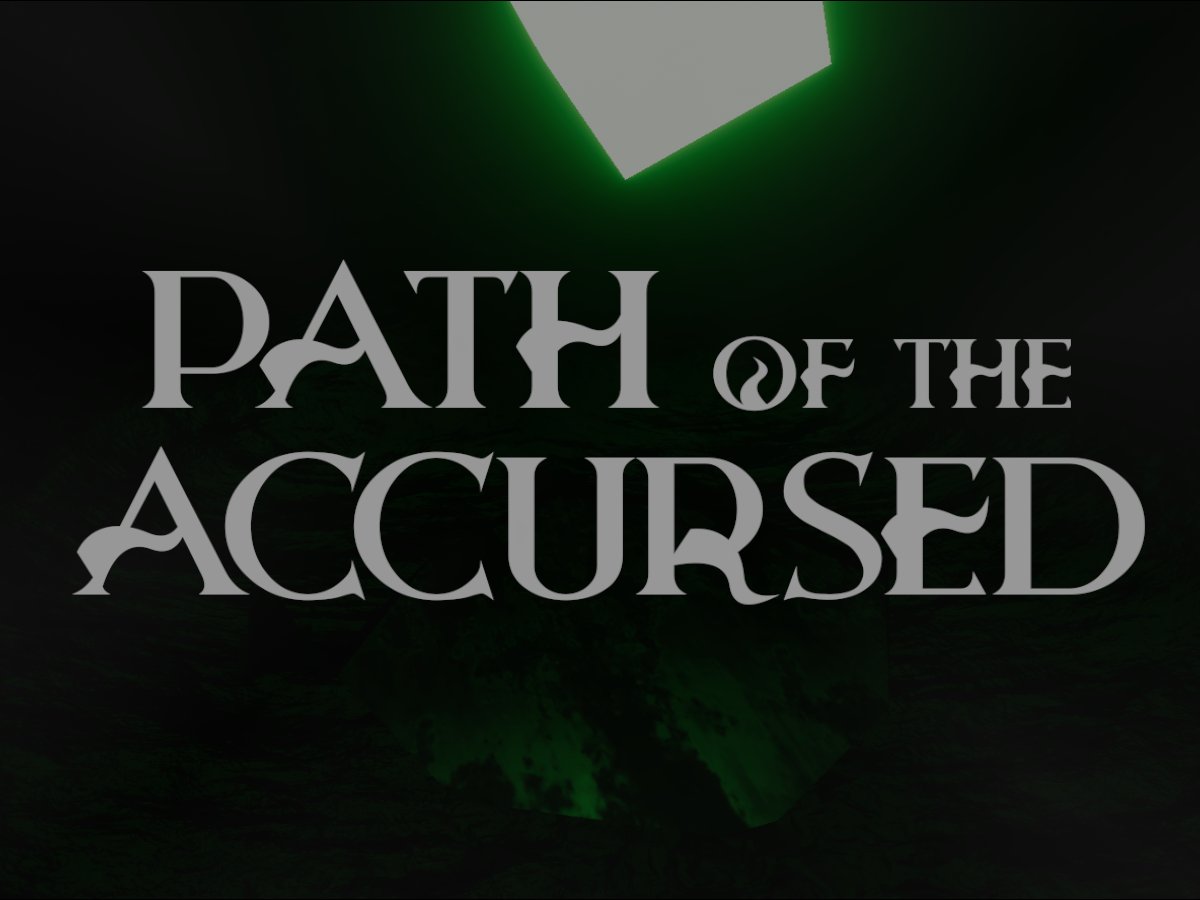 McPhersonsound's tweet photo. My new Horror Adventure map "Path of the Accursed" is out and free to play on PC and Quest on #VRChat. The soundtrack is also available on my Bandcamp page. #spookality2023 https://t.co/o80fucs9kv