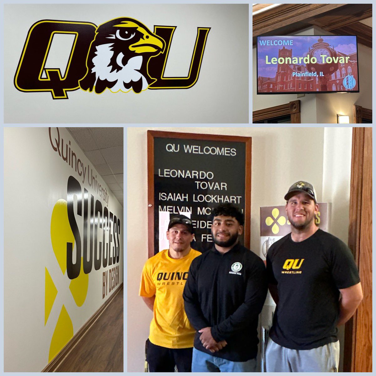 Leonardo Tovar (@_leonardotovar) on Twitter photo Thank you to Coach Eggemeyer and Coach Haley for the wonderful college visit. Truly appreciate the time and learning more about Quincy University. <a href="/QUhawksWR/">Quincy University Men’s and Women’s Wrestling</a> <a href="/PNORTHwrestling/">PNHS Wrestling</a> <a href="/IzzyStyle/">Israel Martinez</a> Thank you to Coach Eggemeyer and Coach Haley for the wonderful college visit. Truly appreciate the time and learning more about Quincy University. <a href="/QUhawksWR/">Quincy University Men’s and Women’s Wrestling</a> <a href="/PNORTHwrestling/">PNHS Wrestling</a> <a href="/IzzyStyle/">Israel Martinez</a>