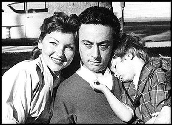 October 13th,1925 trailblazing comedian, Lenny Bruce was born. His impact on standup comedy and riffing truth to power will never be forgotten.Not will his agonizing battle for freedom of speech. Here with wife, Honey and their daughter (my pal)Kitty.
