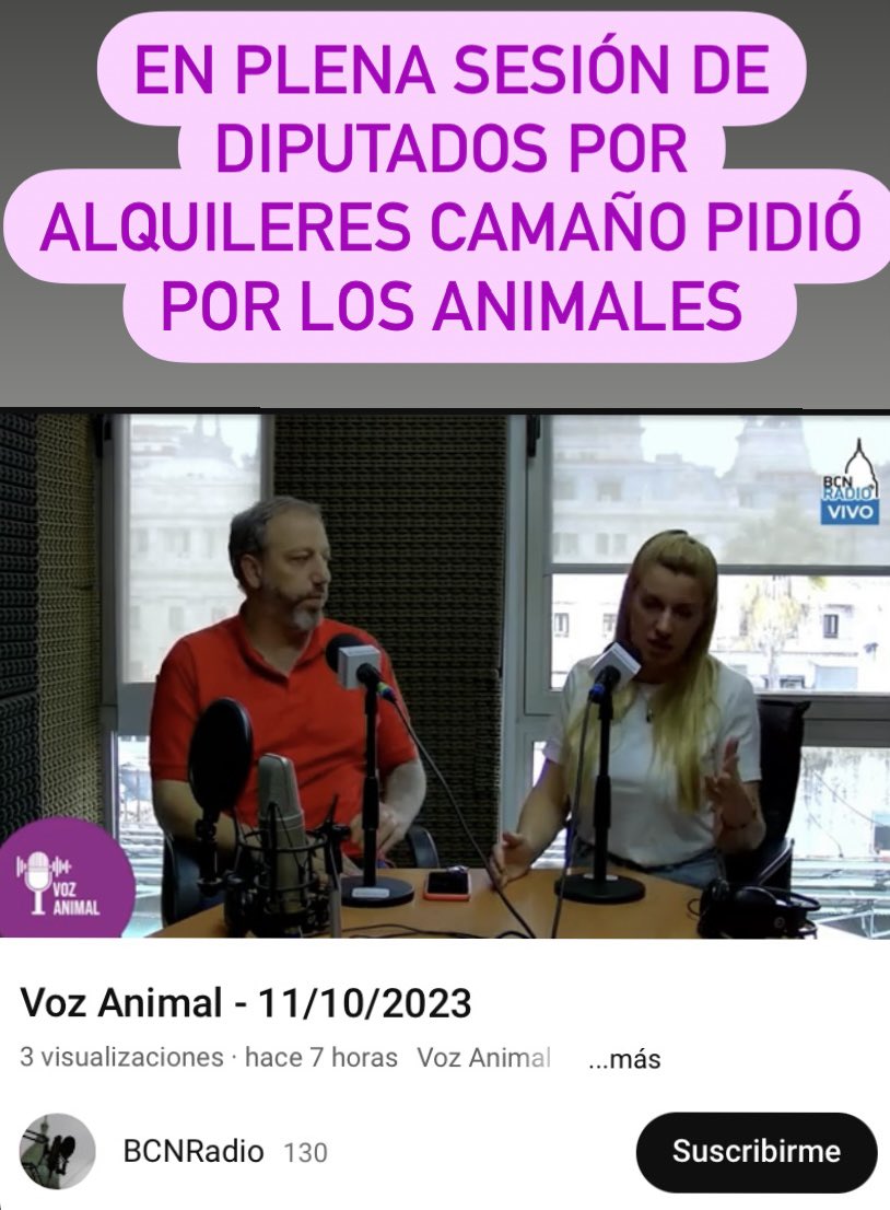 Escucha nuestro <a href="/vozanimalmedios/">Voz Animal</a> donde te contamos todo sobre este tema #animales
