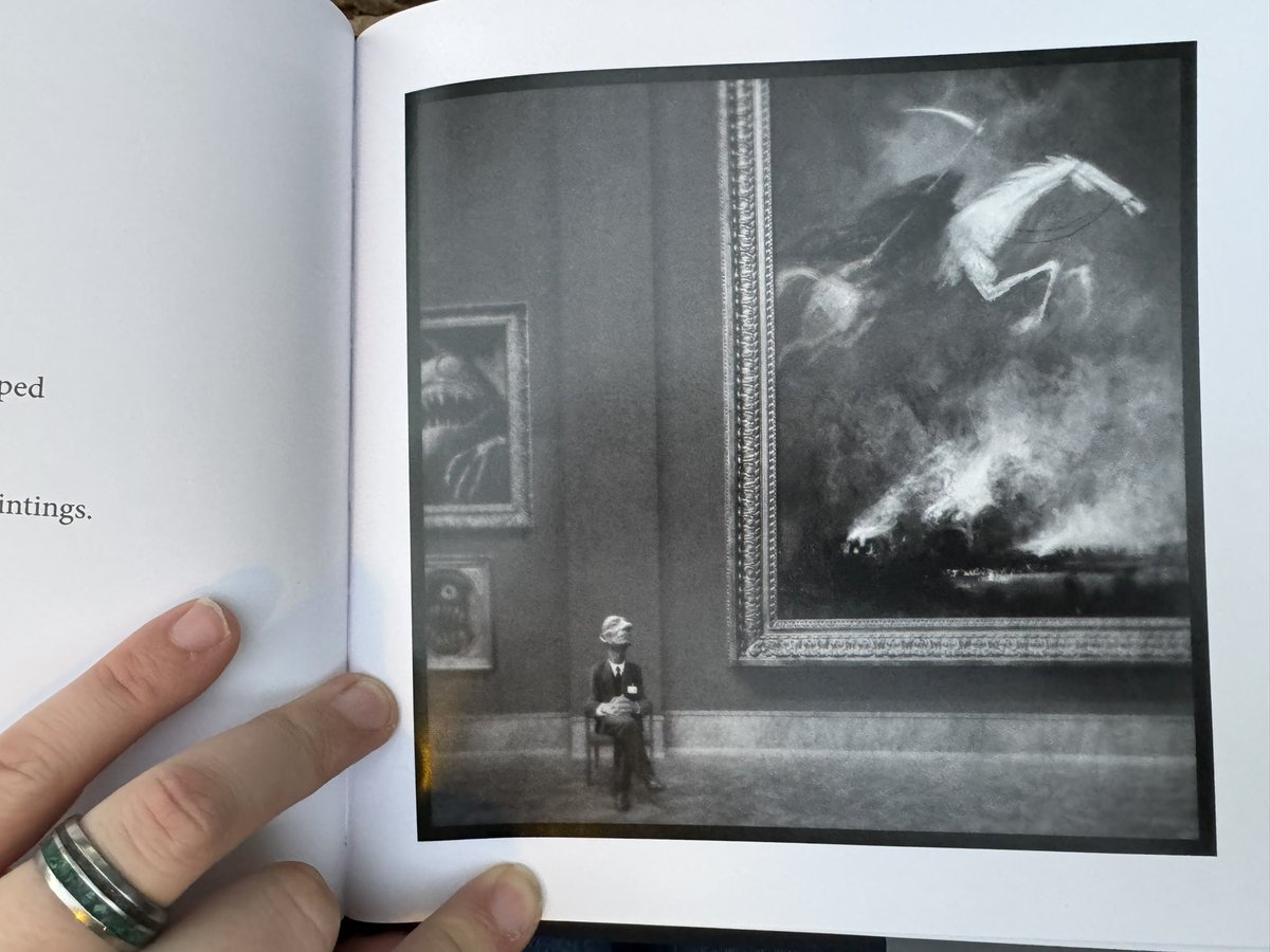 BrentonLengel's tweet photo. Do NOT believe the philistines giving 3-stars to #BillWatterson &amp; #JohnKascht on #Amazon. #TheMysteries is heckin’ BRILLIANT. It’s Watterson doing what he’s always done just in a new way. #Art is The Seventh Seal in Claymation via Dave McKean! 10/10 FITE ME. #CalvinandHobbes https://t.co/7Kk9xGv91o