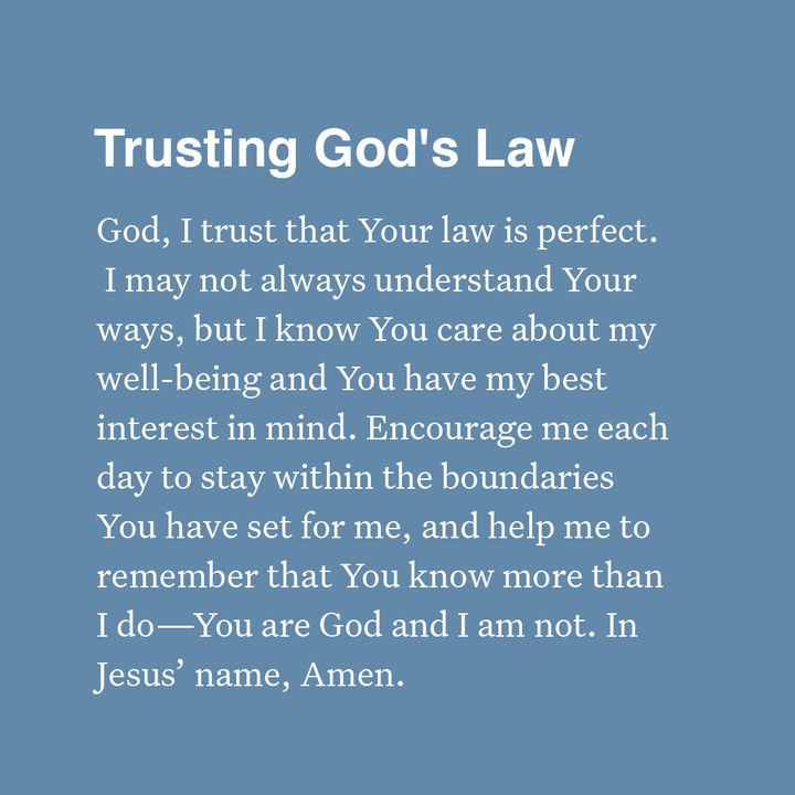 How can you trust God today?