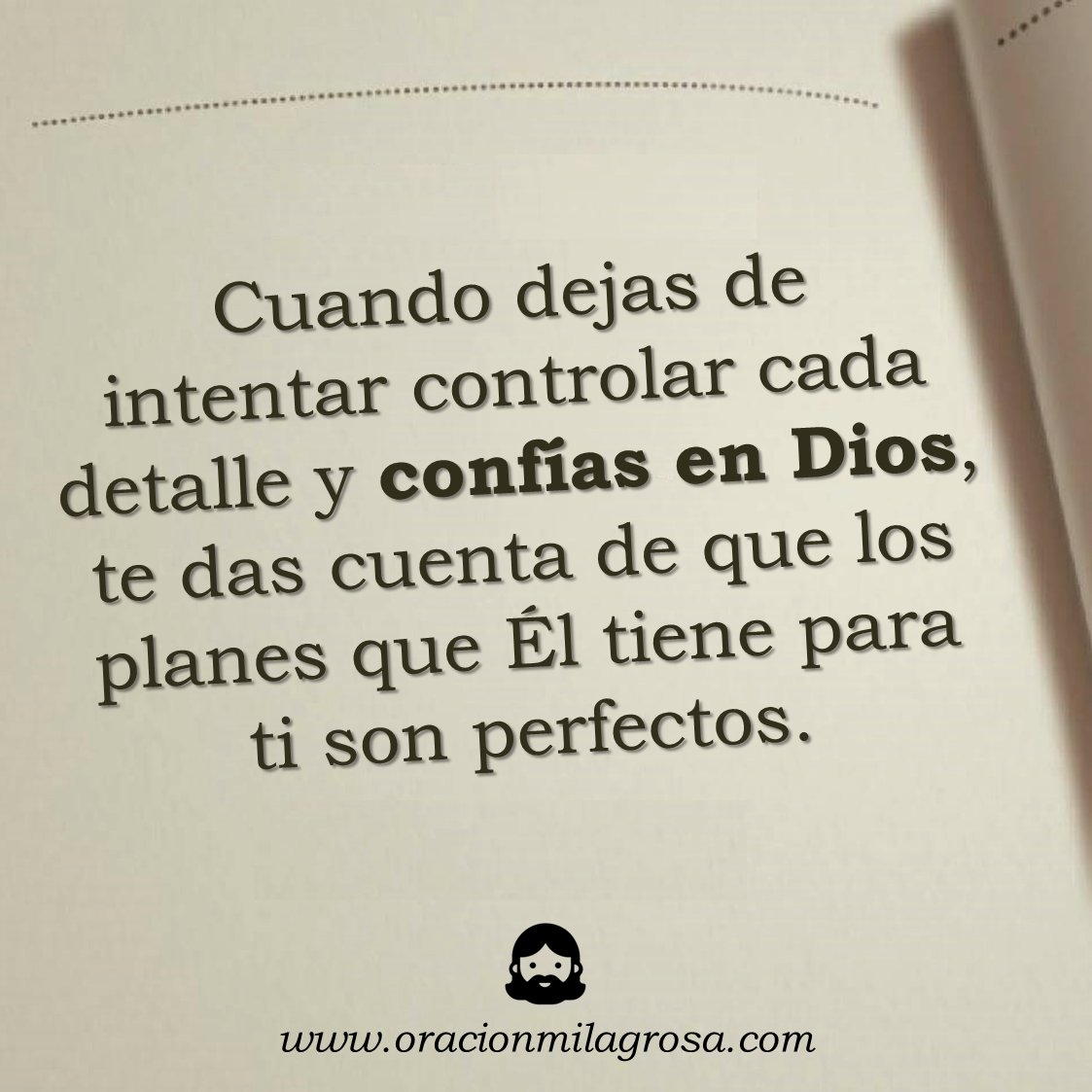 oracion_milagro's tweet photo. Los planes y la voluntad de Dios 🙏

Cuando comencé a confiar en los planes y la voluntad de Dios, descubrí una verdad profunda y transformadora: la importancia de no forzar nada en la vida. Solía pensar que era dueño de mi destino, que podía controlar cada aspecto de mi existencia, pero la realidad es que somos parte de un plan mucho más grande y perfecto que el nuestro.

En mi camino de fe, he aprendido a soltar las riendas y permitir que la mano divina guíe mi vida. En ese proceso, he experimentado una paz y una alegría que nunca antes había conocido. Las conversaciones fluyen naturalmente, las amistades se forman en el momento oportuno, las relaciones se desarrollan con armonía, la atención llega cuando es necesaria, y el amor se manifiesta de maneras sorprendentes.

Cuando dejas de intentar controlar cada detalle y confías en Dios, te das cuenta de que los planes que Él tiene para ti son perfectos. Cada experiencia, cada encuentro, cada desafío tiene un propósito en tu vida. A veces, las cosas pueden no salir como habías planeado, pero eso no significa que estés perdido, sino que estás en el camino que Dios ha trazado para ti.

Recuerda siempre que Dios tiene un amor infinito por ti, y su sabiduría es insuperable. A veces, puede parecer que las cosas no van como esperabas, pero en realidad, están yendo exactamente como deberían ir. En cada situación, en cada obstáculo, en cada momento de alegría o tristeza, confía en que Dios está trabajando en tu favor.

Así que no te preocupes por forzar nada en tu vida. En lugar de eso, confía en Dios y permite que su voluntad se manifieste en cada aspecto de tu existencia. Cuando lo hagas, te sorprenderás de lo que Él tiene reservado para ti.

Te invito a vivir con fe, paciencia y gratitud, sabiendo que los planes de Dios son perfectos, y que de sus manos siempre recibirás lo que es verdaderamente conveniente para tu vida, Amén 🌿