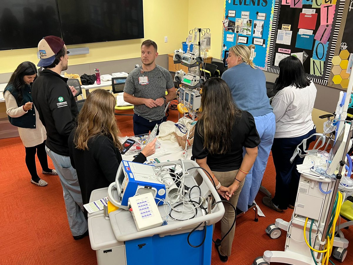 Great severe #asthma #resuscitation #simulation training today with @EmoryPedsICU !! @childrensatl @SCCM_Pediatrics @WFPICCS #aapsocc @AmerAcadPeds