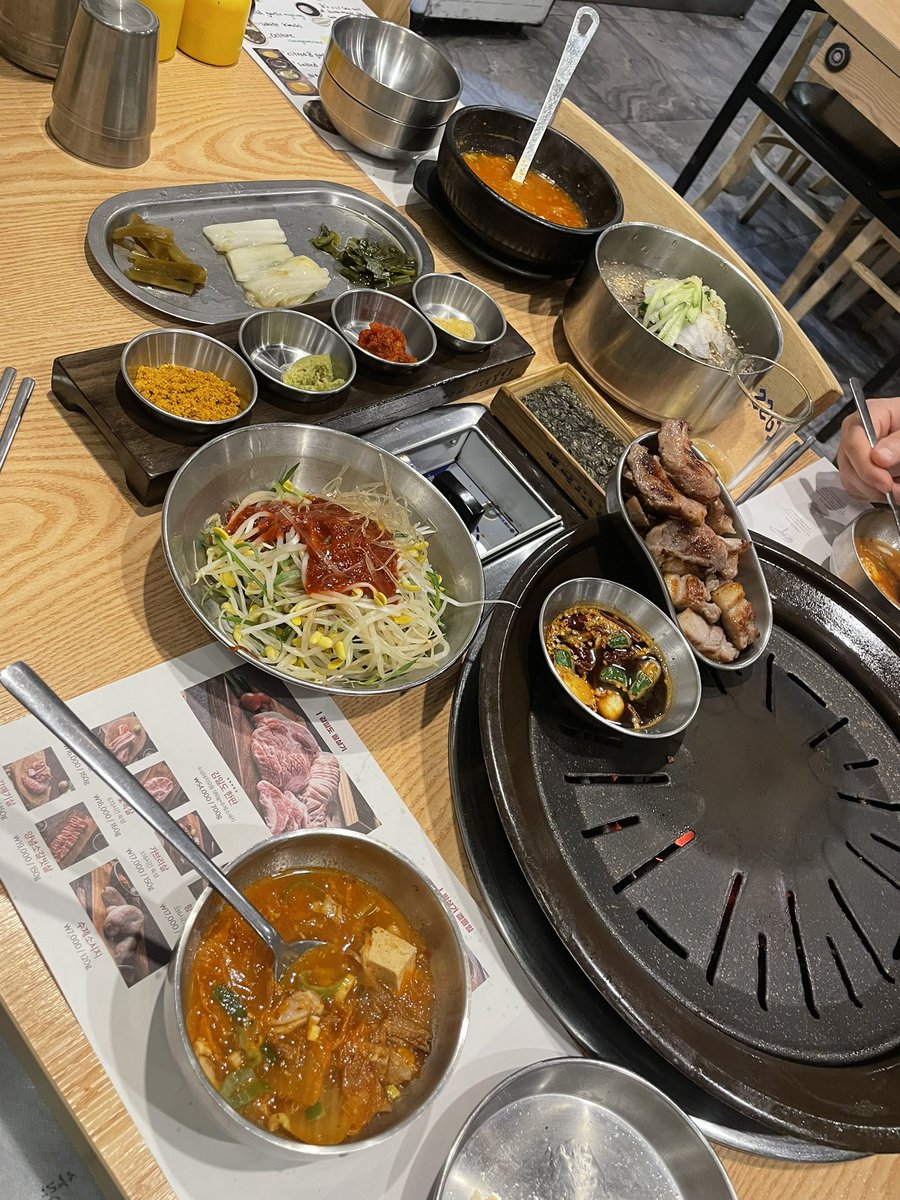 Korea has been very tasty so far.