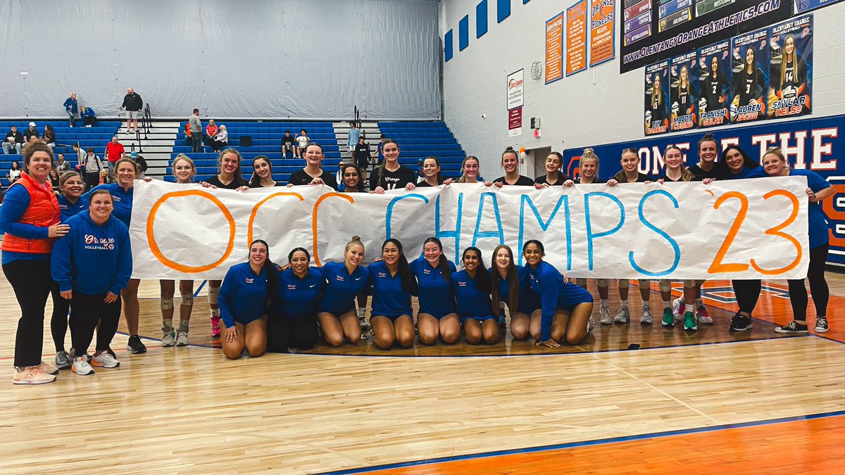 Storied Rivals® (@storiedrivals) on Twitter photo <a href="/Orangevball/">Orange Volleyball</a> 🏐 OCC Volleyball
S3 | FINAL
🔵 Olentangy Liberty 15
🟠 Olentangy Orange 25
The Pioneers are your OCC CHAMPS 👑
#SRscores <a href="/Orangevball/">Orange Volleyball</a> <a href="/Orangevball/">Orange Volleyball</a> 🏐 OCC Volleyball
S3 | FINAL
🔵 Olentangy Liberty 15
🟠 Olentangy Orange 25
The Pioneers are your OCC CHAMPS 👑
#SRscores <a href="/Orangevball/">Orange Volleyball</a>