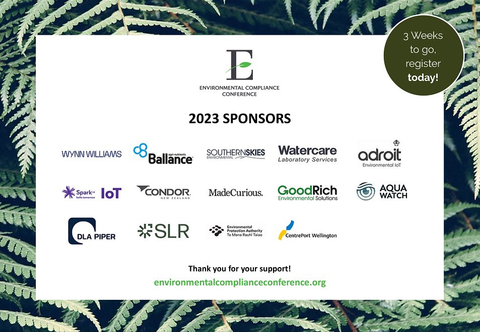 Env Compliance Conf tweet media